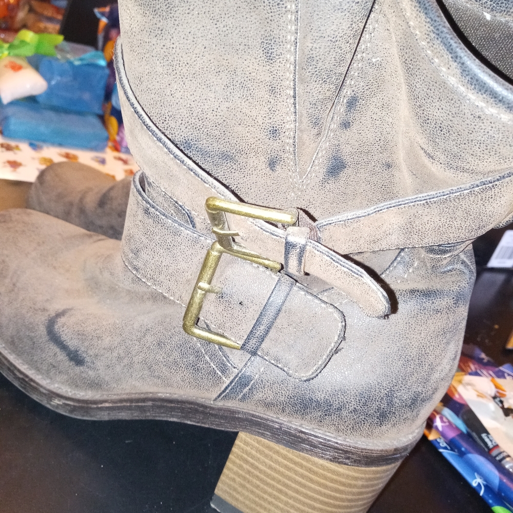LADIES RUGGED WORK BOOTS - Picture 3 of 5